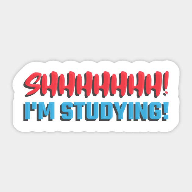 I'm studying Sticker by R.Harrison Designs